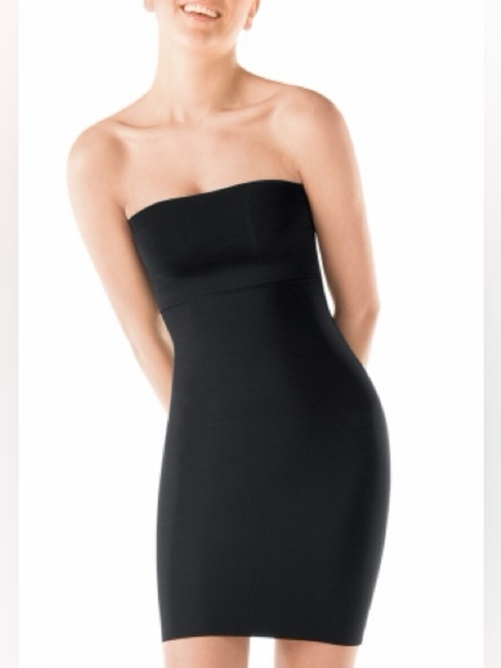 Spanx Hide & Sleek Strapless Full Slip Size Large